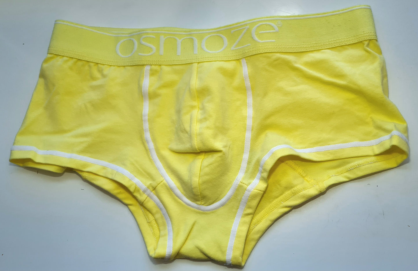 Osmoze Boxer Shorts Briefs Brazillian Designer Yellow Medium