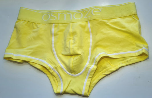 Osmoze Boxer Shorts Briefs Brazillian Designer Yellow Medium