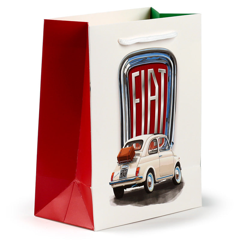 Gift Bag (Medium) - Fiat 500 Red & White