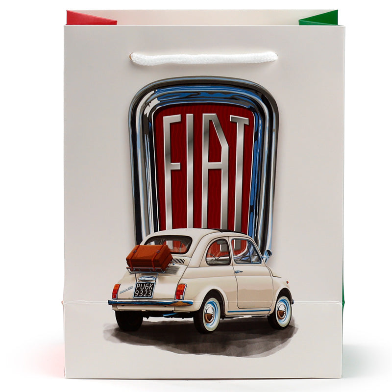 Gift Bag (Medium) - Fiat 500 Red & White