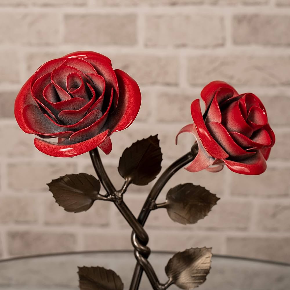 Metal Rose Flower Hand Made