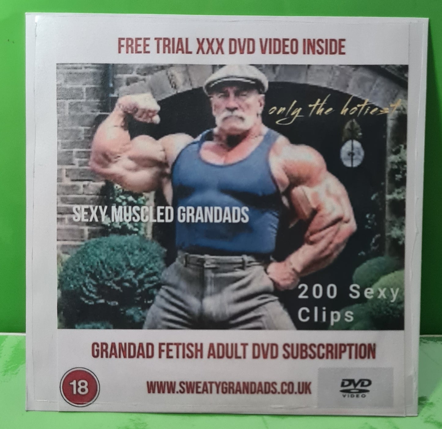 Funny S*xy Grandad DVD Post Prank Mail Postal Package Adult Joke