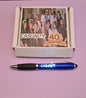 RARE BBC Casualty 40th Anniversary 2026 Blue Light Up Logo Ballpoint Pen Stylus 13cm