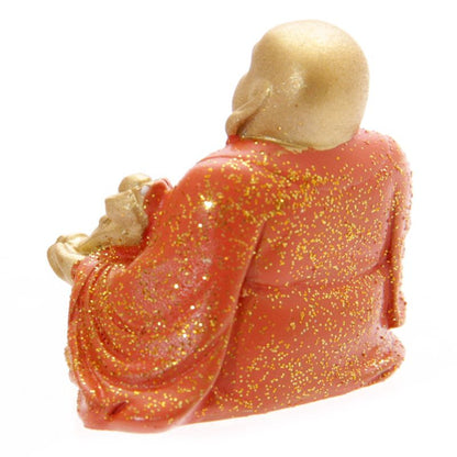 Lucky Glitter Buddha Mini Collectable Figurine