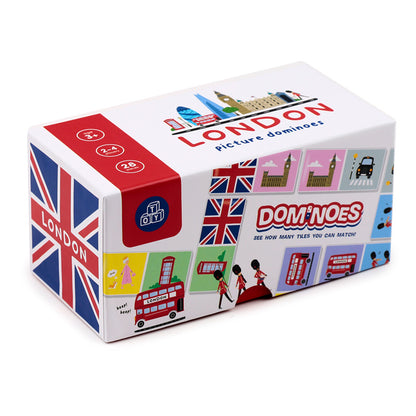 Kids Dominoes Set - London 28 pieces