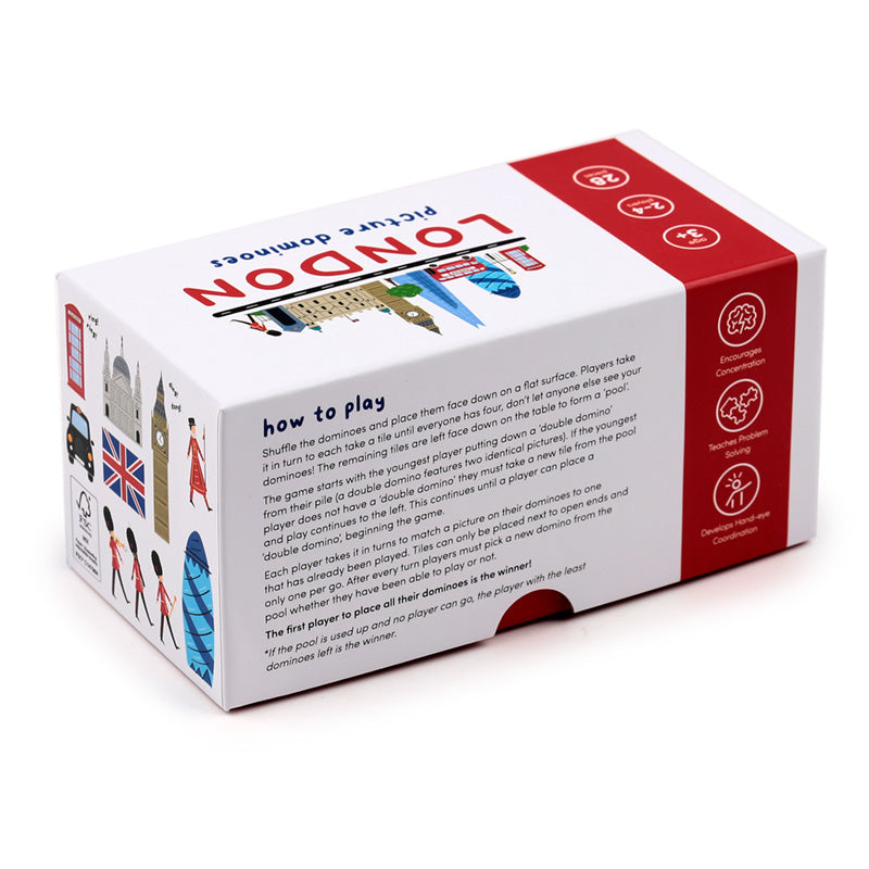 Kids Dominoes Set - London 28 pieces