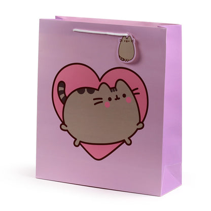 Gift Bag (Extra Large) - Pusheen the Cat heart