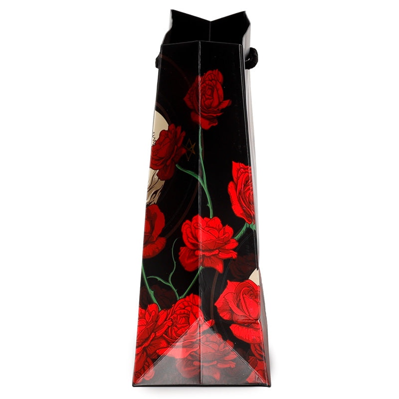 Gift Bag (Medium) - Skulls and Roses Red Roses