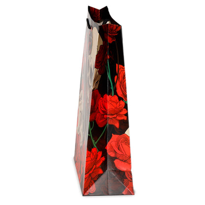 Gift Bag (Extra Large) - Skulls and Roses Red Roses