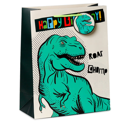 Gift Bag (Large) - Happy Birthday Dinosauria