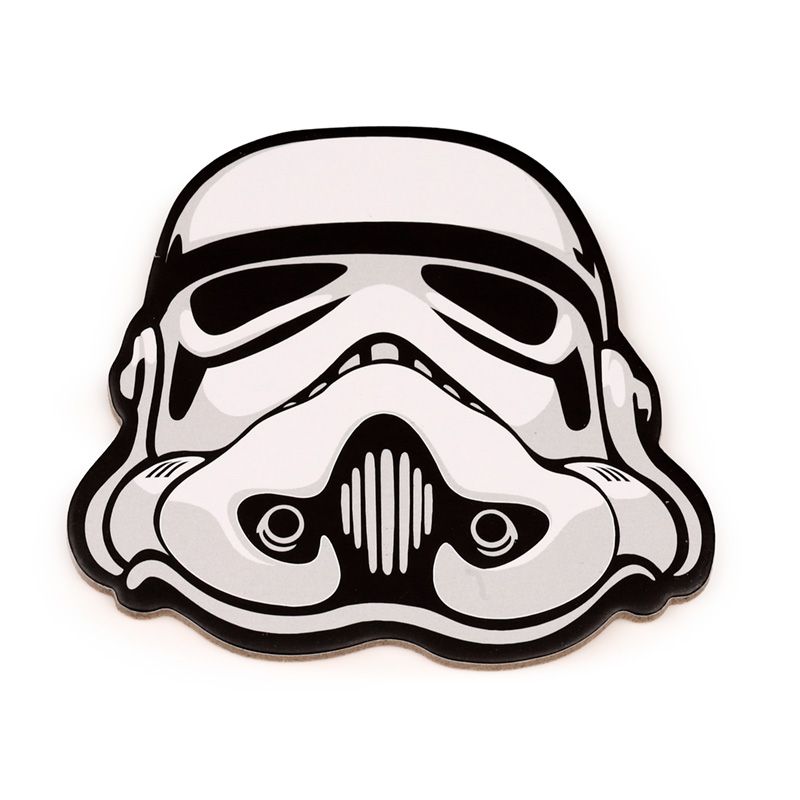 Set of 4 Cork Novelty Coasters - The Original Stormtrooper