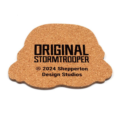 Set of 4 Cork Novelty Coasters - The Original Stormtrooper