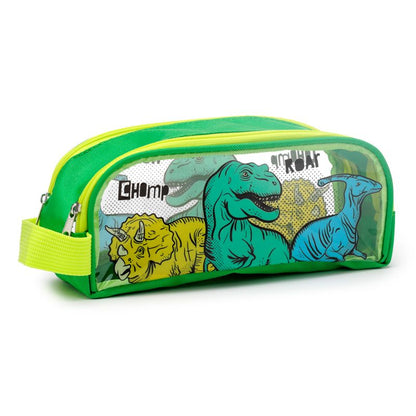 Dinosauria Clear Window Pencil Case