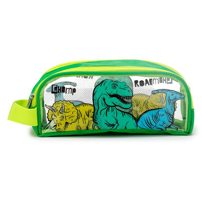 Dinosauria Clear Window Pencil Case