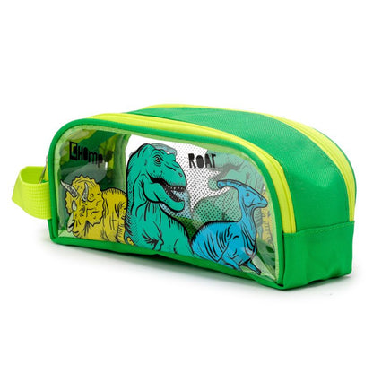 Dinosauria Clear Window Pencil Case