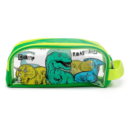 Dinosauria Clear Window Pencil Case