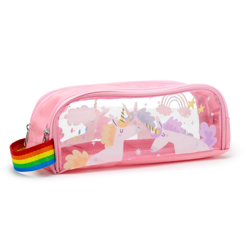 Unicorn Magic Clear Window Pencil Case