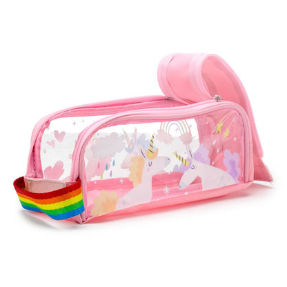 Unicorn Magic Clear Window Pencil Case