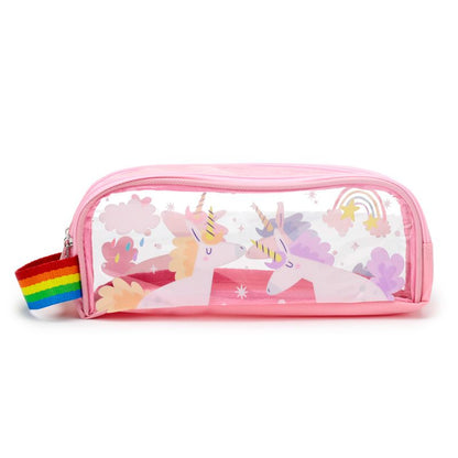 Unicorn Magic Clear Window Pencil Case