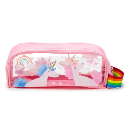 Unicorn Magic Clear Window Pencil Case