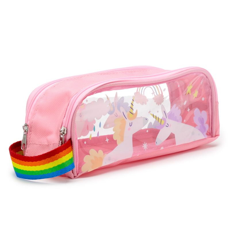 Unicorn Magic Clear Window Pencil Case