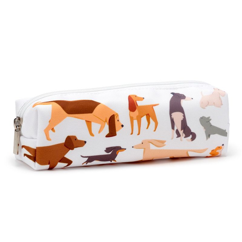 Barks Dog Canvas Pencil Case