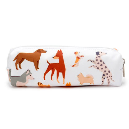 Barks Dog Canvas Pencil Case