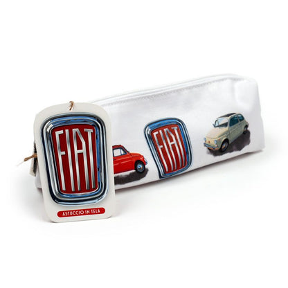 Fiat 500 Canvas Pencil Case