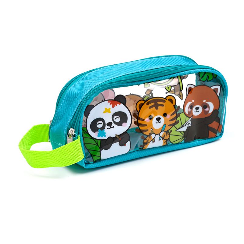 Adoramals Wild Clear Window Pencil Case