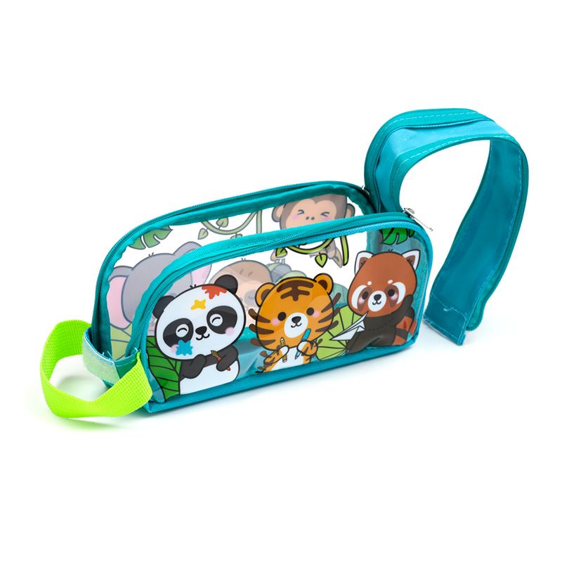 Adoramals Wild Clear Window Pencil Case