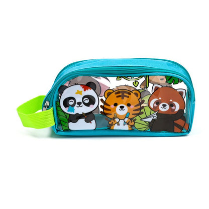 Adoramals Wild Clear Window Pencil Case