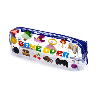 Game Over Clear Pencil Case