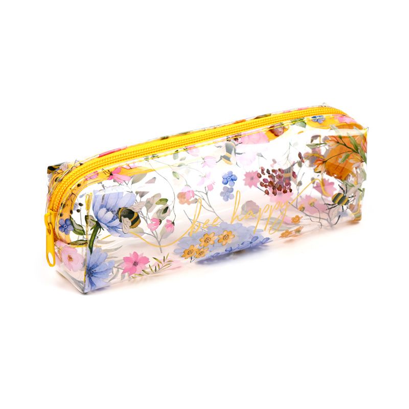 Nectar Meadows Clear Pencil Case