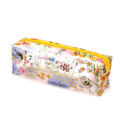 Nectar Meadows Clear Pencil Case