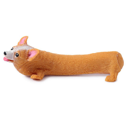 Stretchy Fidget Toy - Corgi Dog