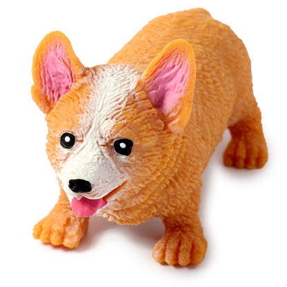 Stretchy Fidget Toy - Corgi Dog