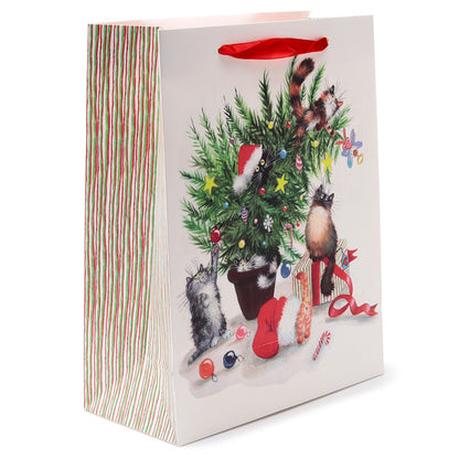 Gift Bag (Large) - Kim Haskins Christmas Cats