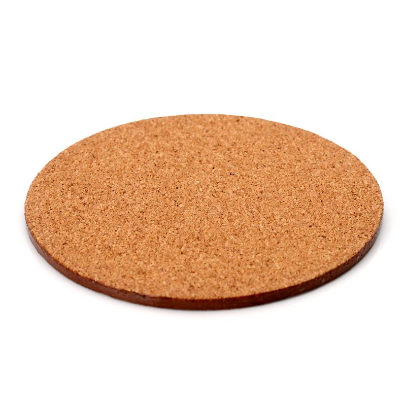 Set of 4 Cork Novelty Coasters - Christmas Winter Botanicals