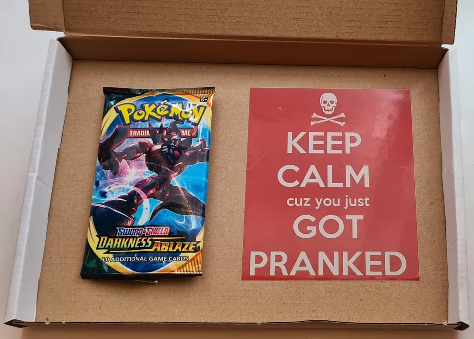 Funny POKEMON Fetish Pack Post Prank Mail Postal Package Adult Joke